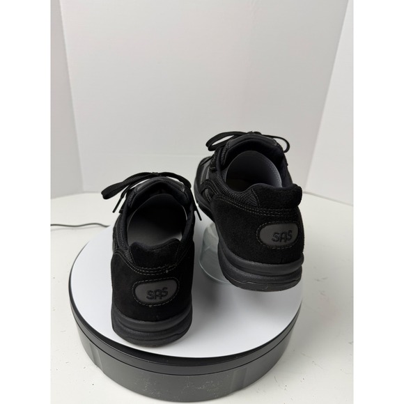 SAS Orthopedic Black Walking Shoes Arch Support Women's 12 1/2 Wide Comfortable - Picture 5 of 14